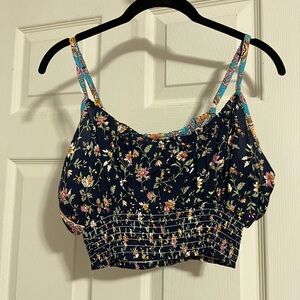 Floral Print Women's Top